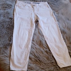 DKNY White Jeans